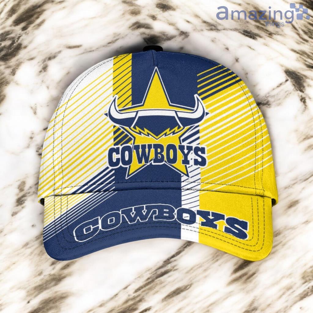 North Queensland Cowboys NRL Personalized Classic Classic Cap 3D For Fan image North Queensland Cowboys NRL Personalized Classic Classic Cap 3D For Fan Product Photo 1