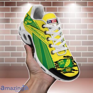 Norwich City Air Cushion Sports Shoes Custom Name Gift TN Shoes Sneakers For Fans Men Women Shoes Product Photo 1