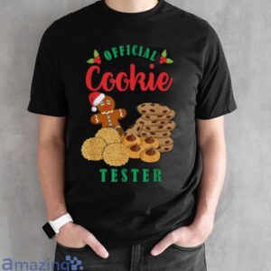 Official Cookie Taster Christmas Cookies Exchange Baker Gift T Shirt image Official Cookie Taster Christmas Cookies Exchange Baker Gift T-Shirt - Black Unisex T-Shirt