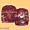 Oklahoma Sooners NCAA Snoopy and Woodstock Cute Personalized Number Christmas Ugly Sweater New Gift Limited Edition