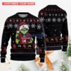 Oklahoma Sooners Team Logo Ugly Chrismas Ugly Sweater Custom Name And Number For Fans