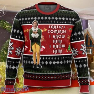 OMG Santa Elf Ugly Christmas Sweater Best Gift For Men And Women Product Photo 1