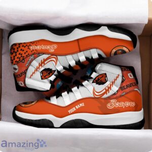 Oregon State Beavers Air Jordan 11 Sneakers Custom Name Sport Team Shoes For Men And Women Product Photo 2