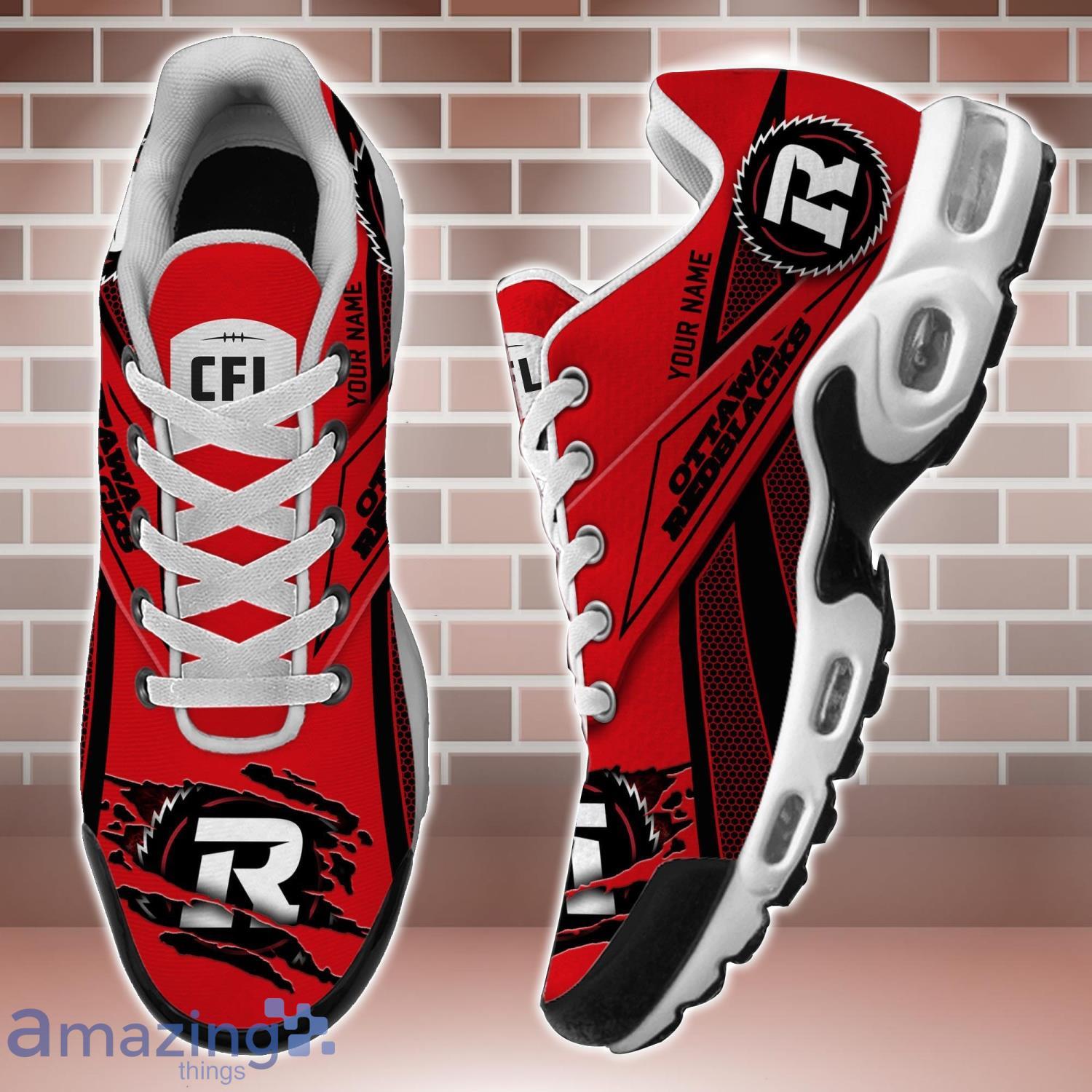 Ottawa Redblacks Air Cushion Sports Shoes Custom Name Gift TN Shoes Sneakers For Fans Men Women Shoes image Ottawa Redblacks Air Cushion Sports Shoes Custom Name Gift TN Shoes Sneakers For Fans Men Women Shoes Product Photo 1