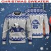 Pabst Blue Ribbon Snoopy Driving A Car Christmas Sweater Gift Holidays