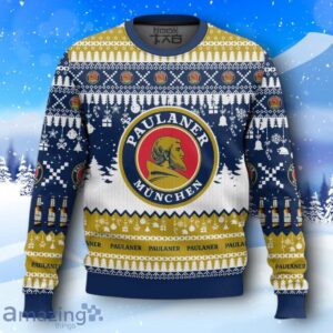 Paulaner German Beer Ugly Christmas Sweater New Design Product Photo 1