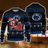 Penn State Nittany Lions Santa Claus Dabbing Funny Ugly Christmas Sweater For Men And Women