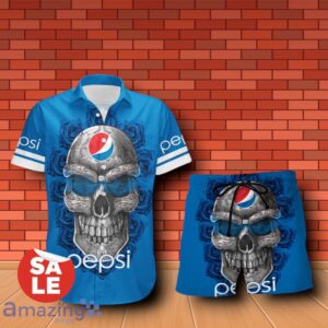 Pepsi Sukull Rose 3D Hawaiian Shirt & Shorts For Men Women Product Photo 1