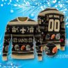 Personalized New Orleans Saints NFL Custom Christmas Sweater Impressive Gift