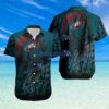 Philadelphia Eagles NFL Halloween Tropical Beach Hawaiian Shirt New