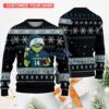 Philadelphia Eagles Team Logo Ugly Chrismas Ugly Sweater Custom Name And Number For Fans
