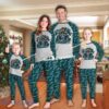 Philadelphia Eagles Transfer Family Pajamas Set For Men Women Kid