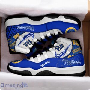 Pittsburgh Panthers Air Jordan 11 Sneakers Custom Name Sport Team Shoes For Men And Women Product Photo 2