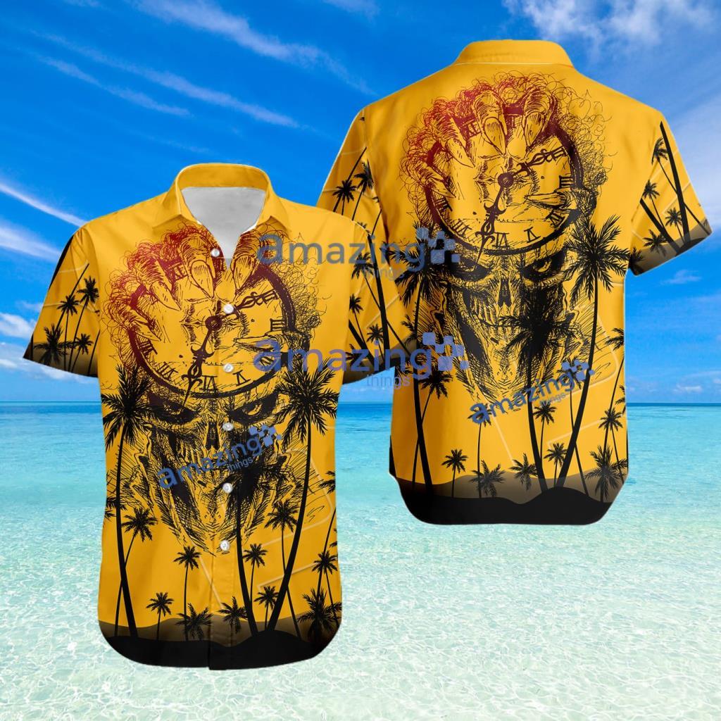 Pittsburgh Pirates MLB Halloween Tropical Beach Hawaiian Shirt New image Pittsburgh Pirates MLB Halloween Tropical Beach Hawaiian Shirt New Product Photo 1