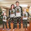 Pittsburgh Steelers Merry Christmas Pajamas Set Family For Men Women Kid