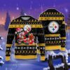 Pittsburgh Steelers Santa Claus Ugly Christmas 3D Sweater Impressive Gift