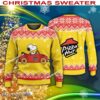 Pizza Hut Snoopy Driving A Car Christmas 3D Sweater Gift For Adult