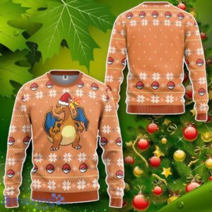 PKM Blaze Charizard Ugly Gift For Christmas Custom Ugly Sweater Impressive Gift Product Photo 1