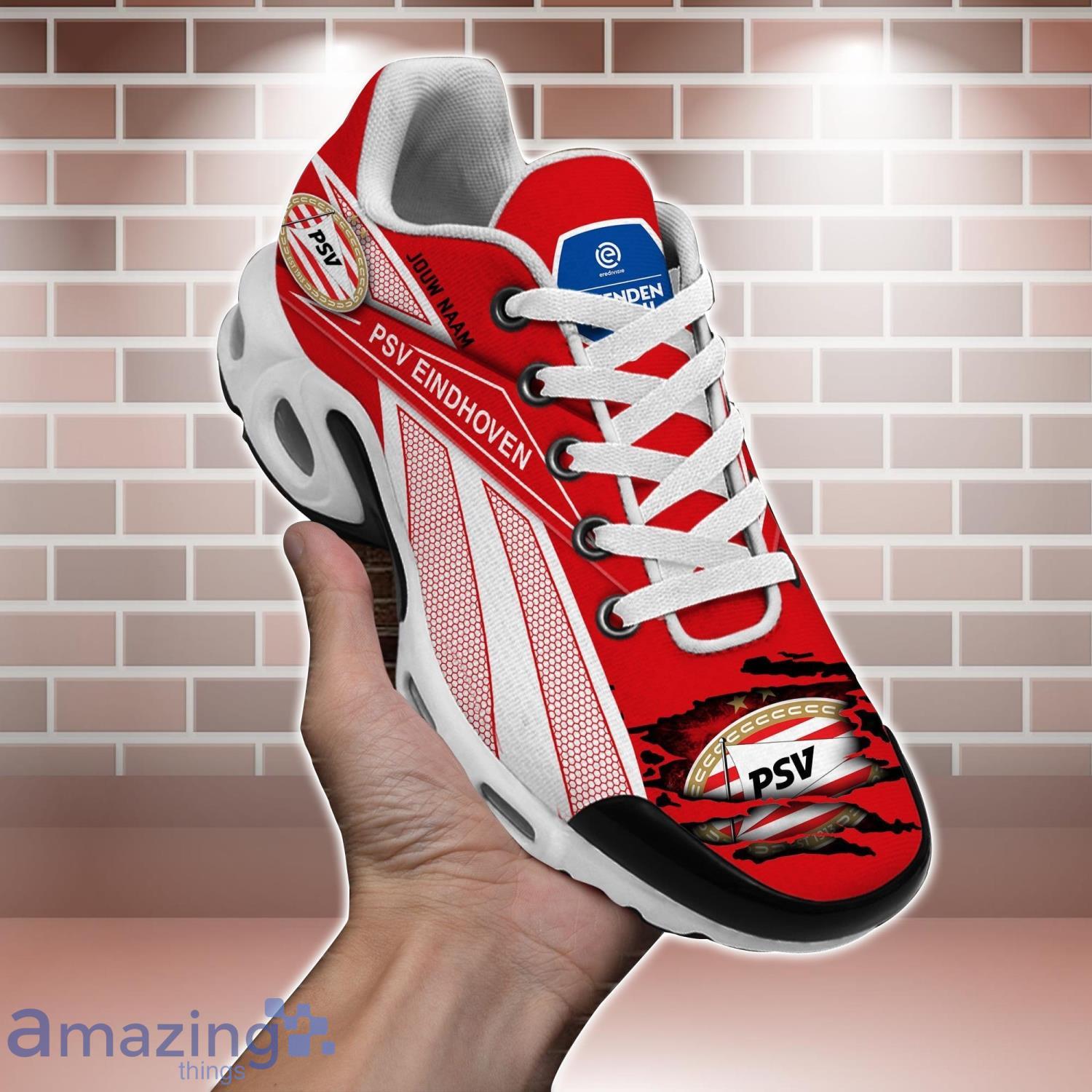 PSV Air Cushion Sports Shoes Custom Name Gift TN Shoes Sneakers For Fans Men Women Shoes image PSV Air Cushion Sports Shoes Custom Name Gift TN Shoes Sneakers For Fans Men Women Shoes Product Photo 1