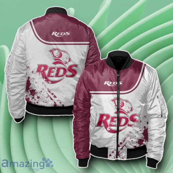 Queensland Reds Bomber 3D Beautiful Gift For Everyone Product Photo 1