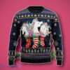 Rainbow Unicorns Inside Socks Ugly 3D Sweater Unique Gift