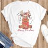 Reindeer Merry Christmas Shirt, Christmas Family Shirt