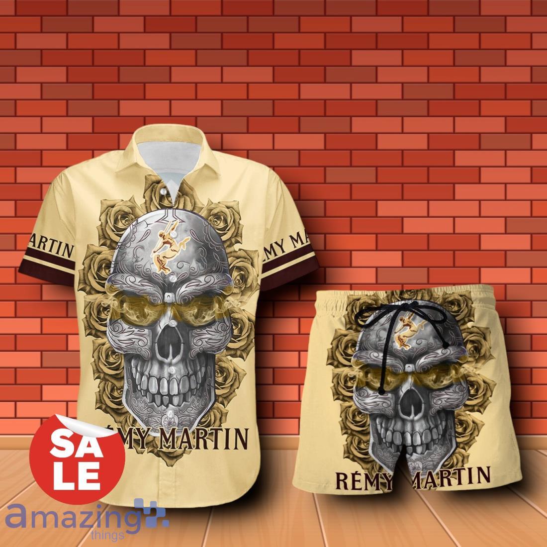 Remy Martin Sukull Rose 3D Hawaiian Shirt & Shorts For Men Women image Remy Martin Sukull Rose 3D Hawaiian Shirt & Shorts For Men Women Product Photo 1