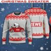 Rewe Snoopy Driving A Car Christmas Sweater AOP Gift For Adult