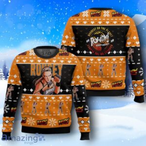 Ronda Rousey Ugly Christmas Sweater New Design Product Photo 3