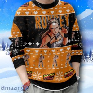 Ronda Rousey Ugly Christmas Sweater New Design Product Photo 4