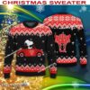 Same Tractor Snoopy Driving A Car Christmas Sweater AOP Gift Holidays