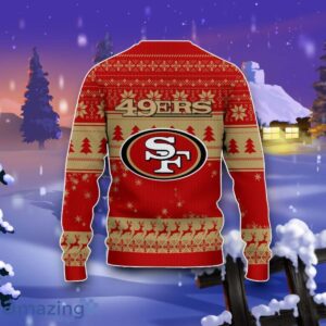 San Francisco 49ers Grinch Ugly Christmas 3D Sweater Impressive Gift Product Photo 3