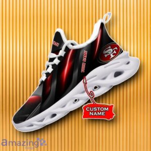 San Francisco 49ers Max Soul Shoes Custom Name Style Gift For Men And Women Product Photo 1