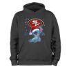 San Francisco 49ers NFL Stitch Merry Christmas T Shirt