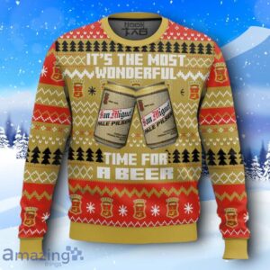 San Miguel UK Beer Ugly Christmas Sweater New Design Product Photo 1