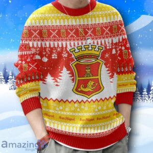 San Miguel United Kingdom Beer Ugly Christmas Sweater New Design Product Photo 4