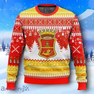 San Miguel United Kingdom Beer Ugly Christmas Sweater New Design Product Photo 1