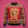 Santa A Very Merry Quarantine Christmas Ugly 3D Sweater Unique Gift