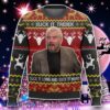 Saturday Night Live Sean Connery Suck It Trebek Ugly Christmas Sweater Style Gift