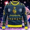 Say Cheese Among Us Ugly Christmas Sweater Style Gift