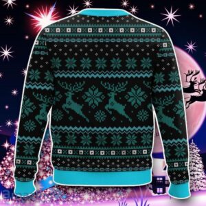 Scary Christmas Monsters Ugly Sweater Style Gift Product Photo 2