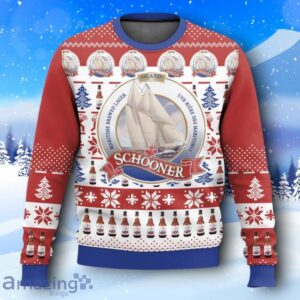 Schooner Beer Ugly Christmas Sweater Product Photo 1