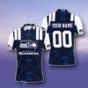 Seattle Seahawks Nfl For Seahawks Fan Custom Number & Name Polo Shirts Best Gift