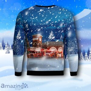 Seminole County, Florida, Seminole County Fire Department AOP Christmas Sweater Product Photo 3