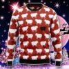 Sheep Black And White Ugly Christmas Sweater Style Gift