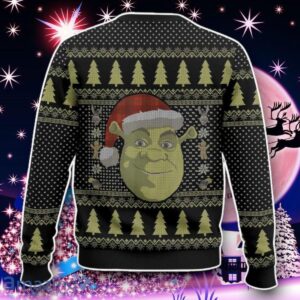 Shrek Merry Shrekmas Ugly Sweater Style Christmas Style Gift Product Photo 2