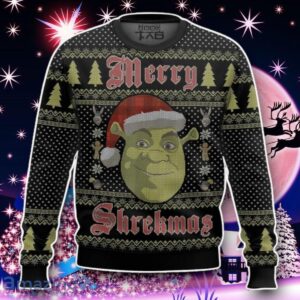 Shrek Merry Shrekmas Ugly Sweater Style Christmas Style Gift Product Photo 1