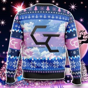 Shuu And Inori Guilty Crown Ugly Christmas Sweater Style Gift image Shuu And Inori Guilty Crown Ugly Christmas Sweater Style Gift Product Photo 2