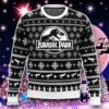 Skeleton Christmas Jurassic Park Ugly Christmas Sweater Style Gift