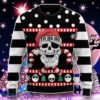 Skull Santa Ugly Christmas Sweater Style Gift